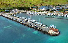 Aerial View of Maalaea Harbor