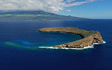 Aerial View of Molokini
