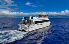 Pride of Maui 'Elua Sailing with Guests on a Maui Whale Watch Tour